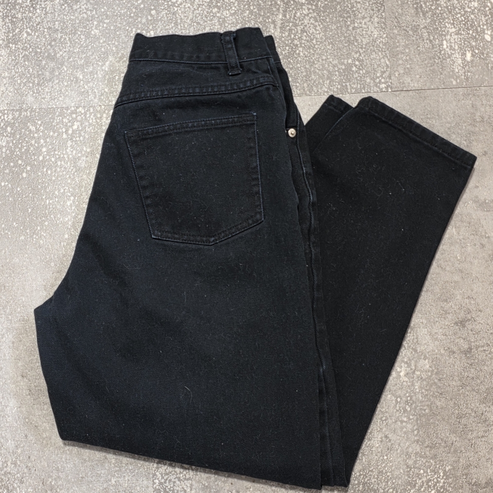 Vintage 90s Cotton Ginny Black Denim Jeans